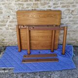 Square elm table