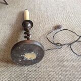 Pied de lampe en bois