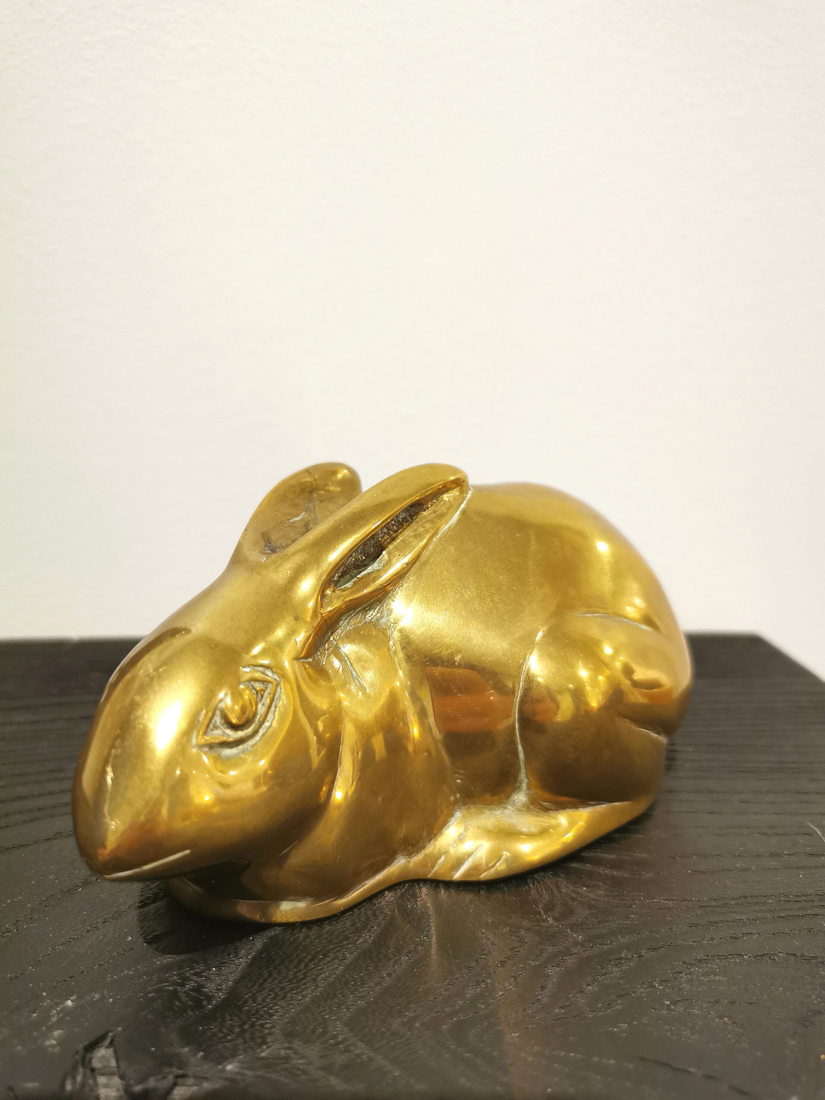 Lapin en laiton