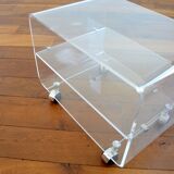 Side table / David Lange 1970s coffee table