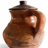 Rustic Terracotta Cooking Olla, Hand-Crafted, Spanish, 19th Century