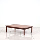 Hans Olsen rosewood leather coffee table