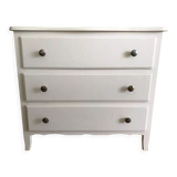 Vintage chest of drawers with three drawers