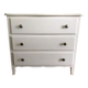 Commode vintage a trois tiroirs