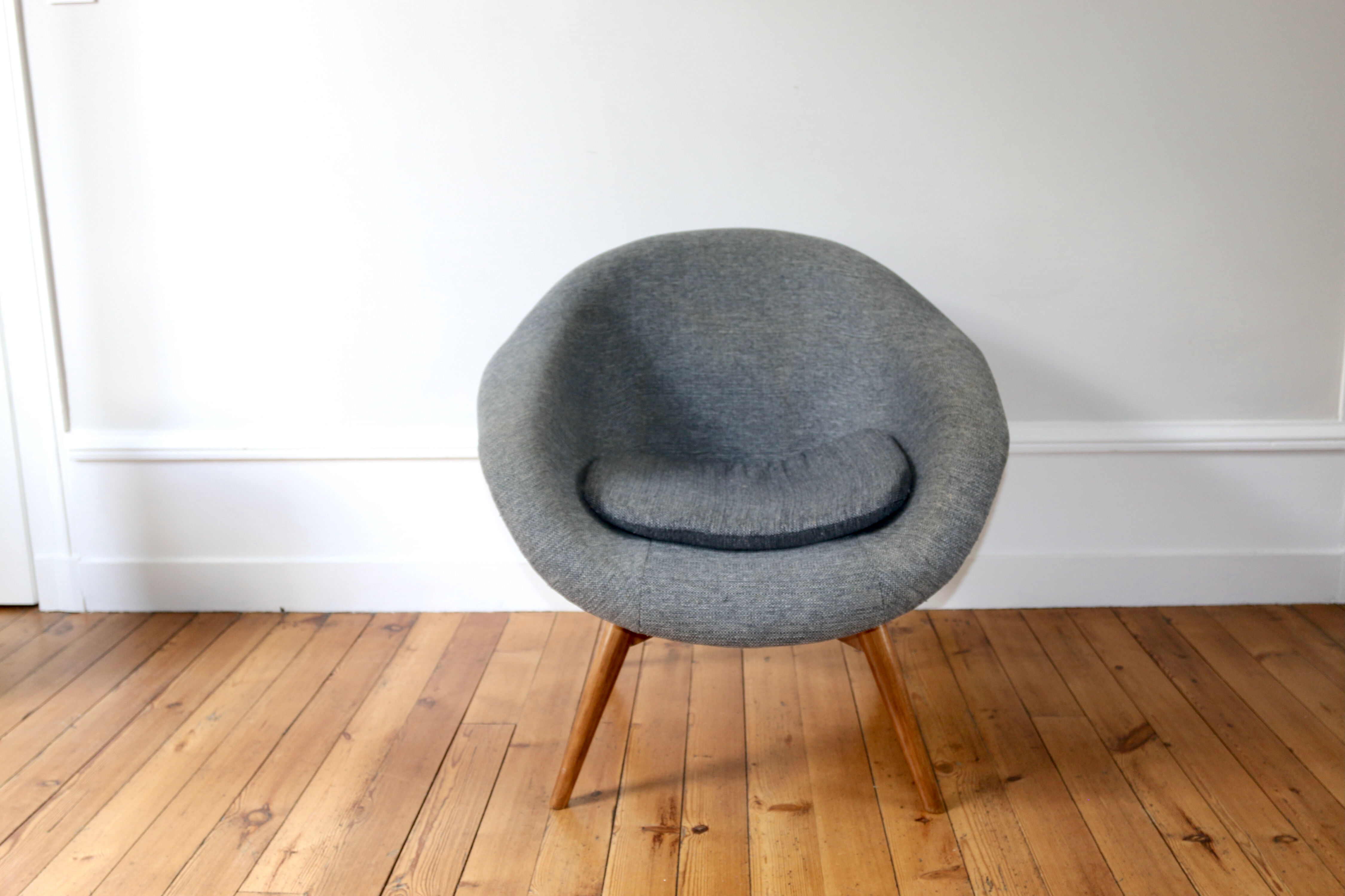 Vintage Scandinavian armchair Miroslav Navratil 1960s