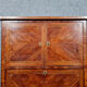 Secretary guillotine Louis XVI era in marquetry around 1760-1780