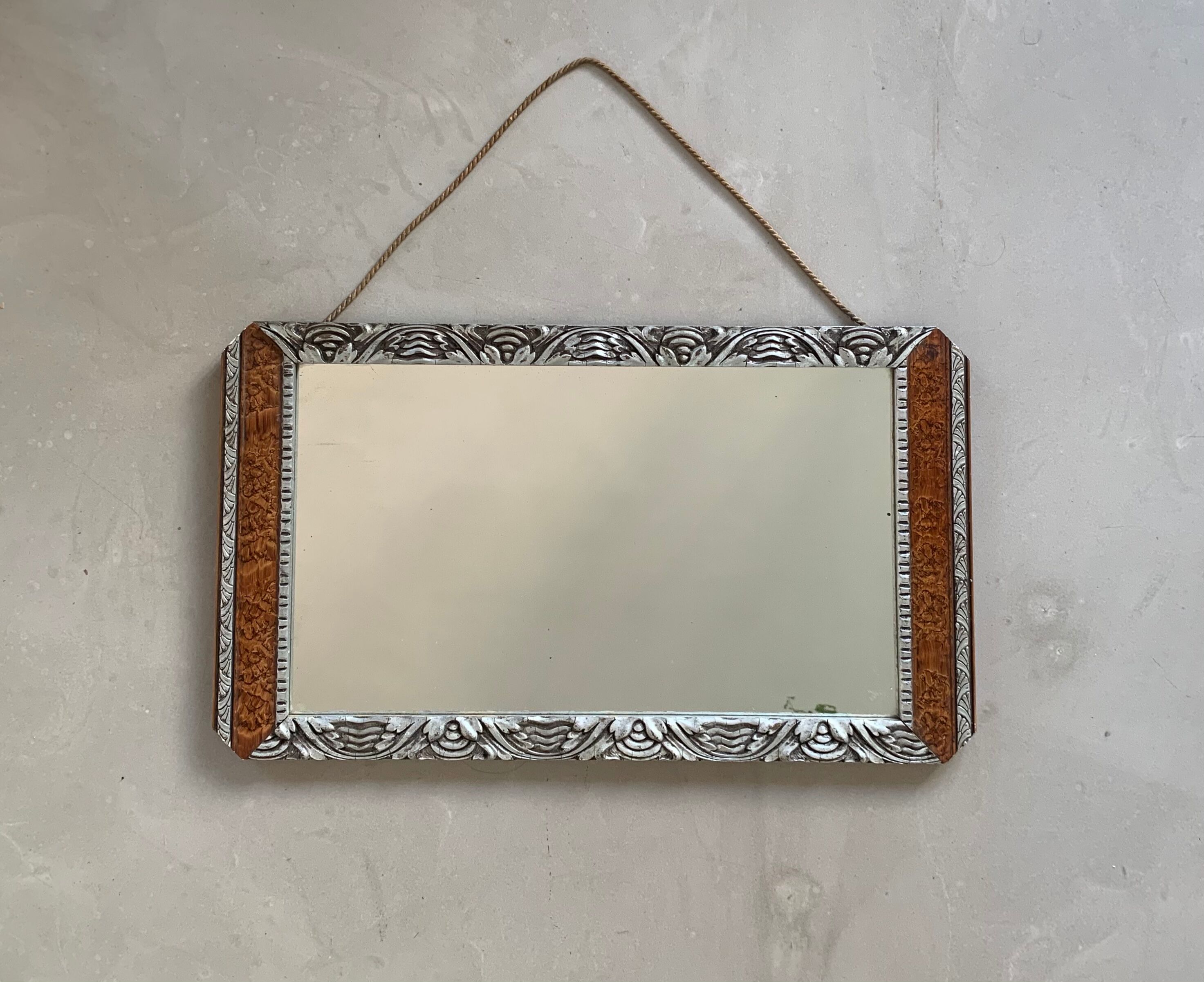 Art deco wall mirror