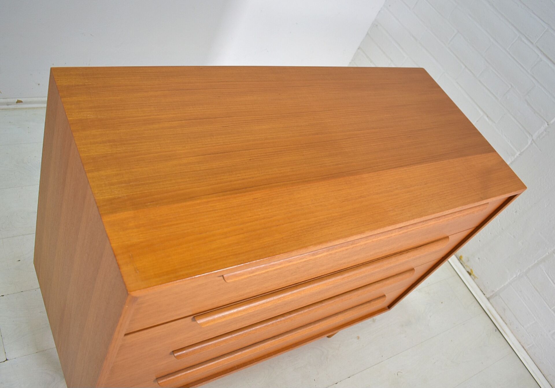 Chest of drawers by WK Möbel 1960s teak sideboard vintage Scandinavian