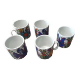 5 mugs Acapulco by Villeroy and Boch