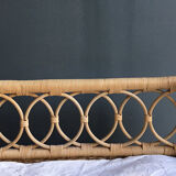 Bed rattan twist "octave"
