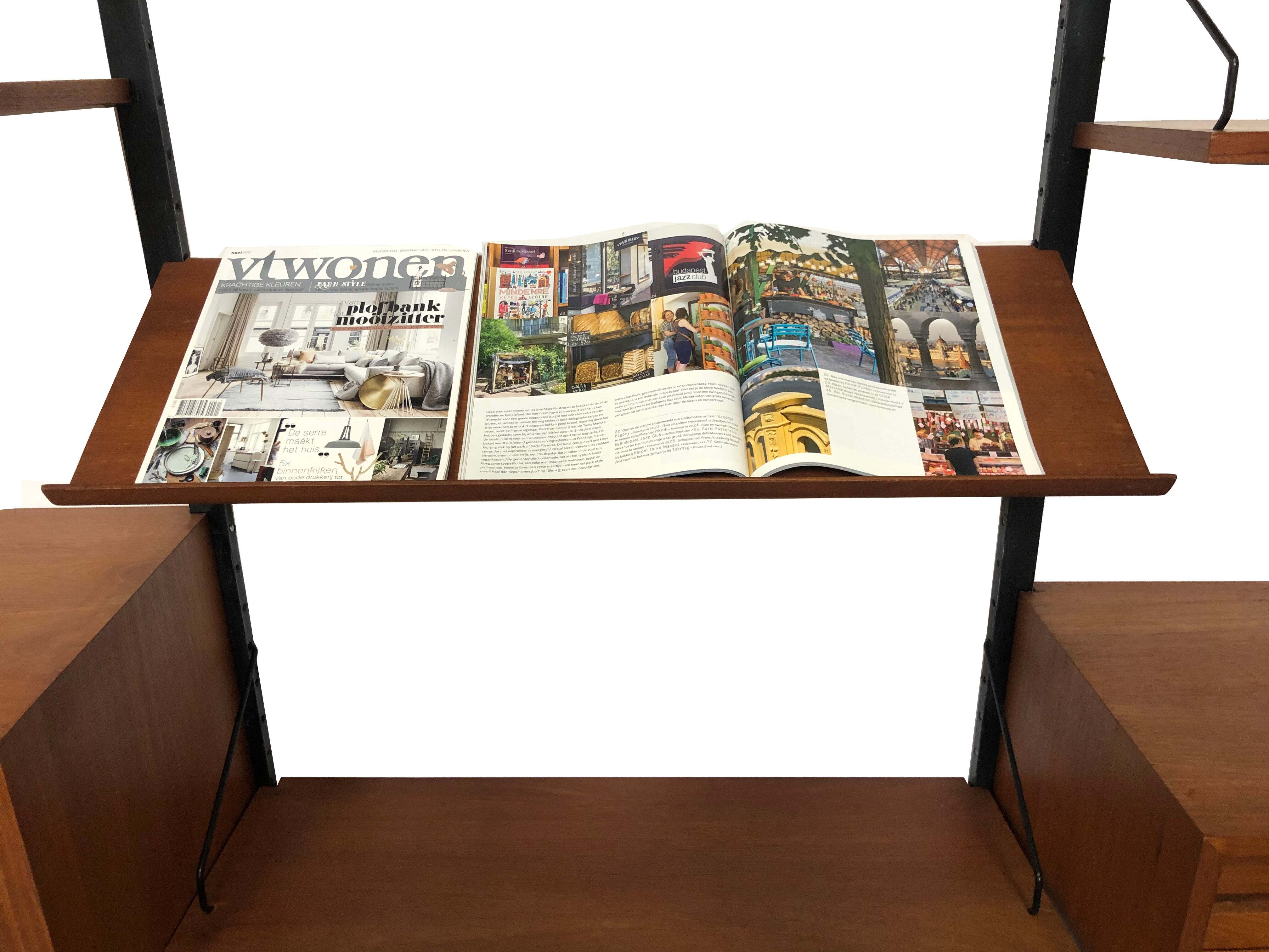 Wall shelf Poul Cadovius Royal System