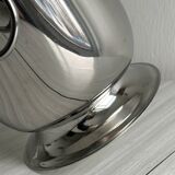 Silver metal champagne bucket