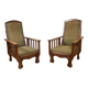 chaise longue vintage pour couple