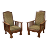 chaise longue vintage pour couple