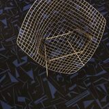 Diamond armchair by Harry Bertoia Knoll edition 1970