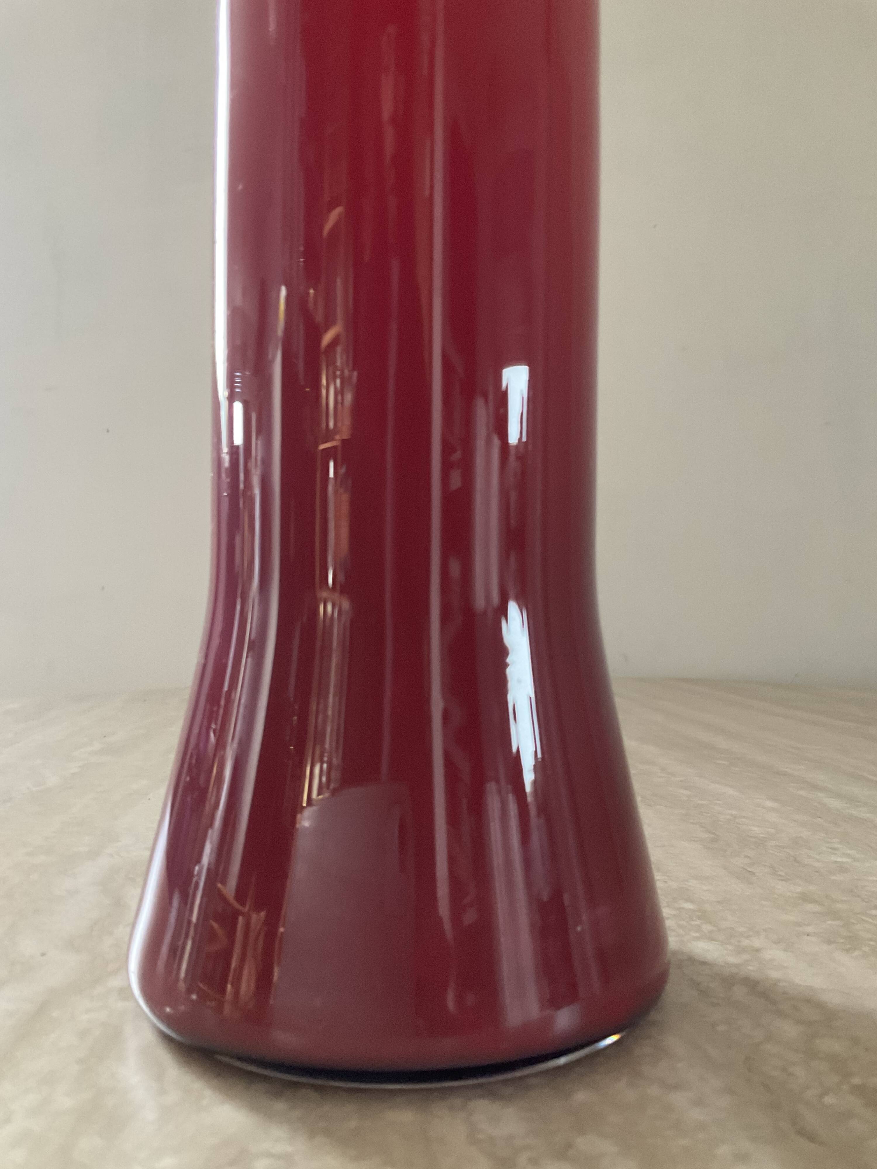 Vintage Leerdam Holland vase from the 60s