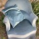 Toad Chair - electric blue - with its cushion