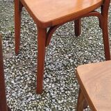 Set of 6 old bistro chairs Baumann and others
