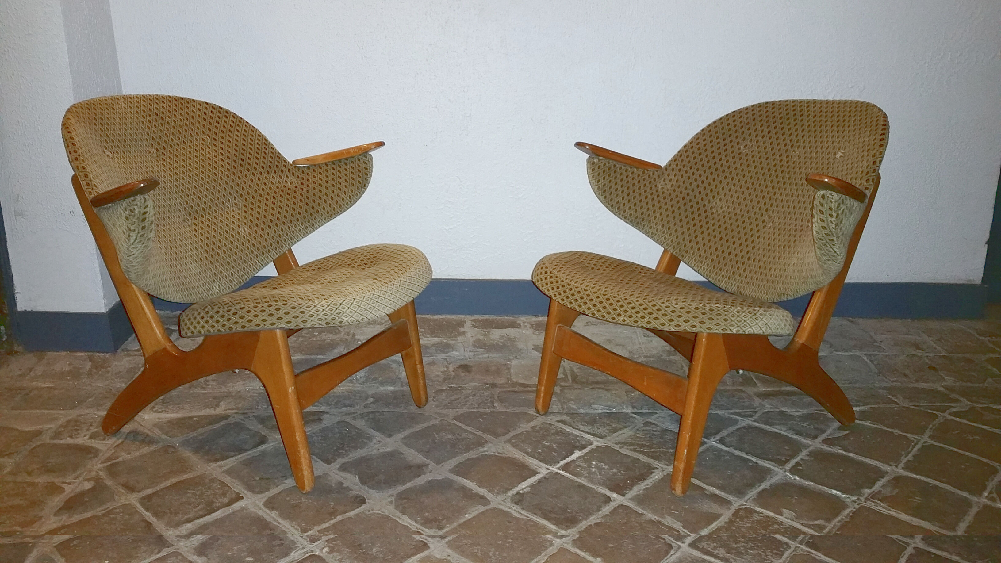 Armchair Model 33 of Carl Edward Matthes vintage 50s