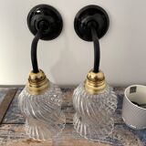 Pair of vintage wall lights