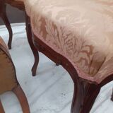 4 Louis XV style chairs