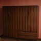 Scandinavian wardrobe in Macassar ebony
