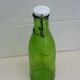 Green glass bottle