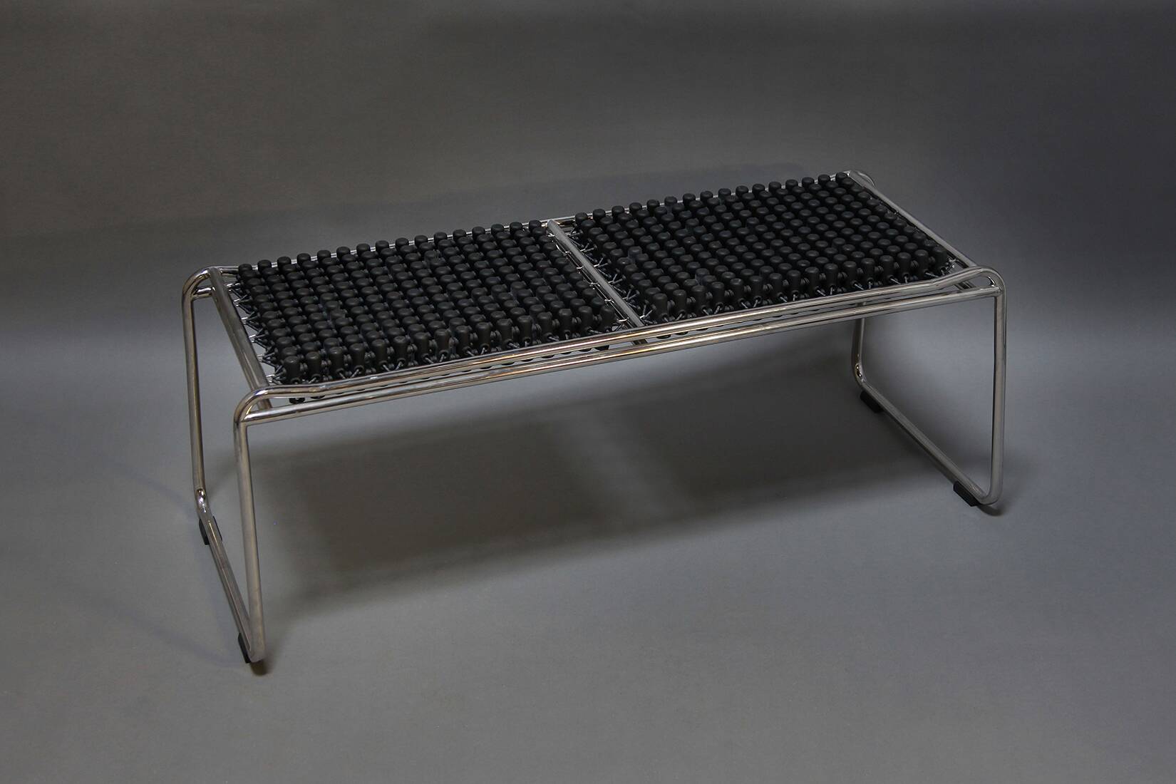 Bench 2 seater design by yos and leonard theosabrata for accuponto, 2001