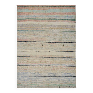 Turkish Handwoven Flatweave Chaput Kilim 203 cm x 287 cm