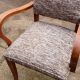 Art Deco bridge chairs in fabric from the 1950s and vintage.