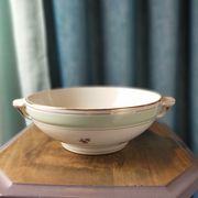 Salad bowl decorated with Poreylor flower