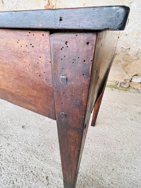 Console de ferme, en noyer , directoire , 18 eme siècle