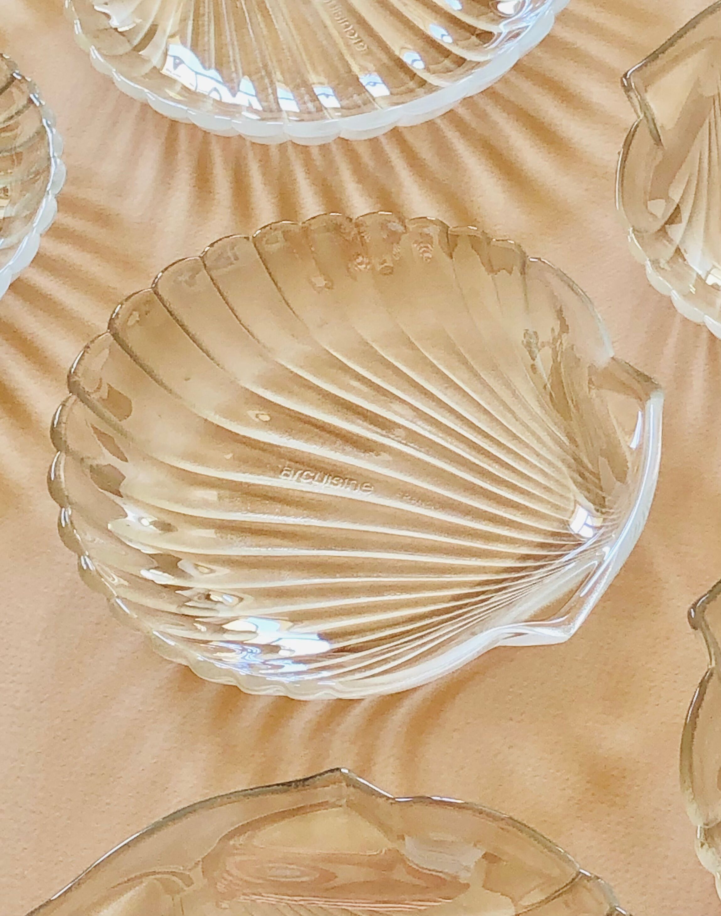 Vintage shell cups Arcuisine