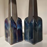 Stoneware ceramic table lamps by Einar Johansen for Søholm Stentøj, 1970s, set of 2