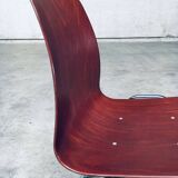 Mid-Century Design Stacking Chairs by Elmar Flötotto for Pagholz, Germany, 1960s, Set of 12