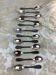 Box of 12 old spoons