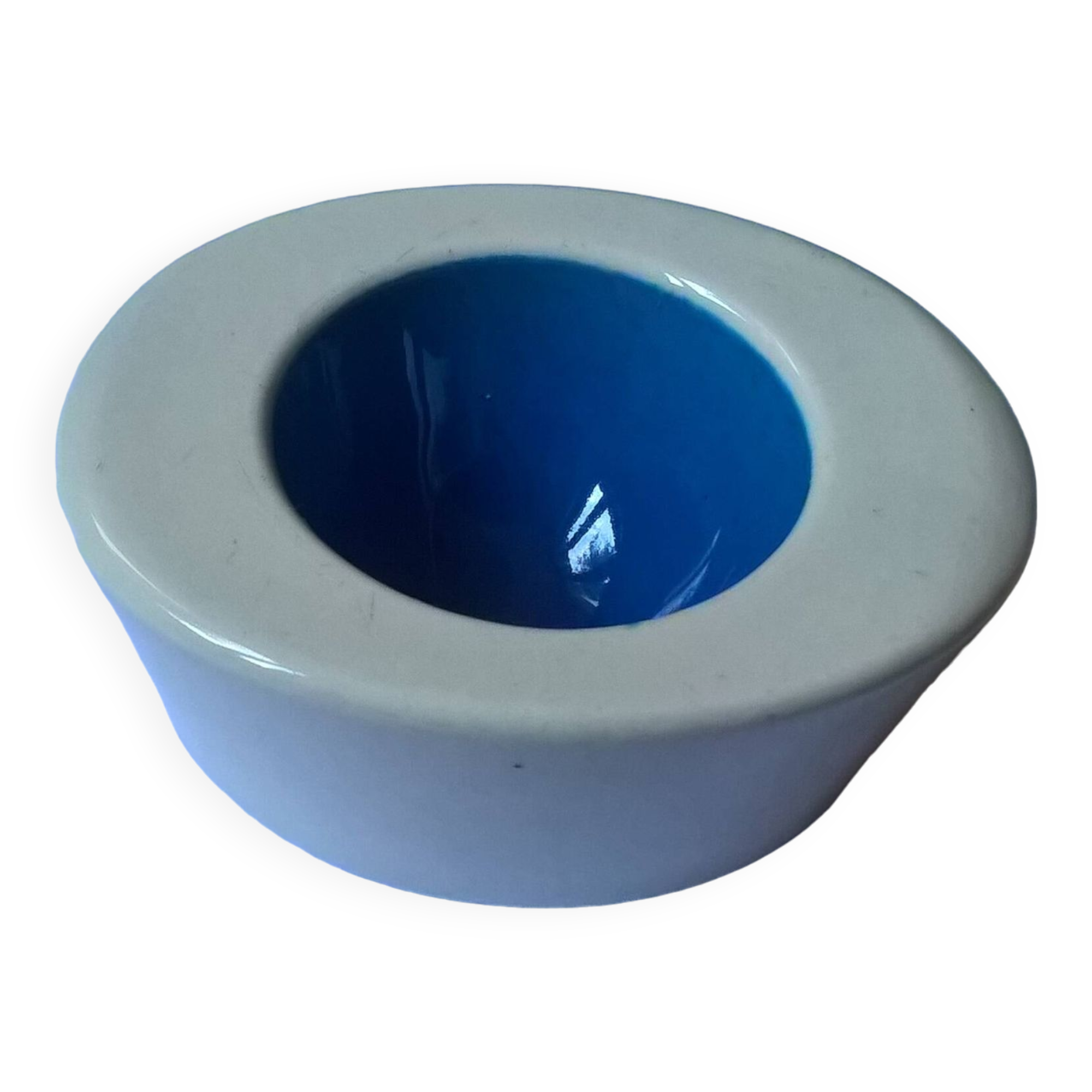 Minimalist vintage egg cup Faience de Gien