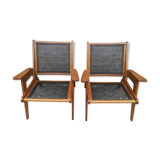 80s canning armchairs