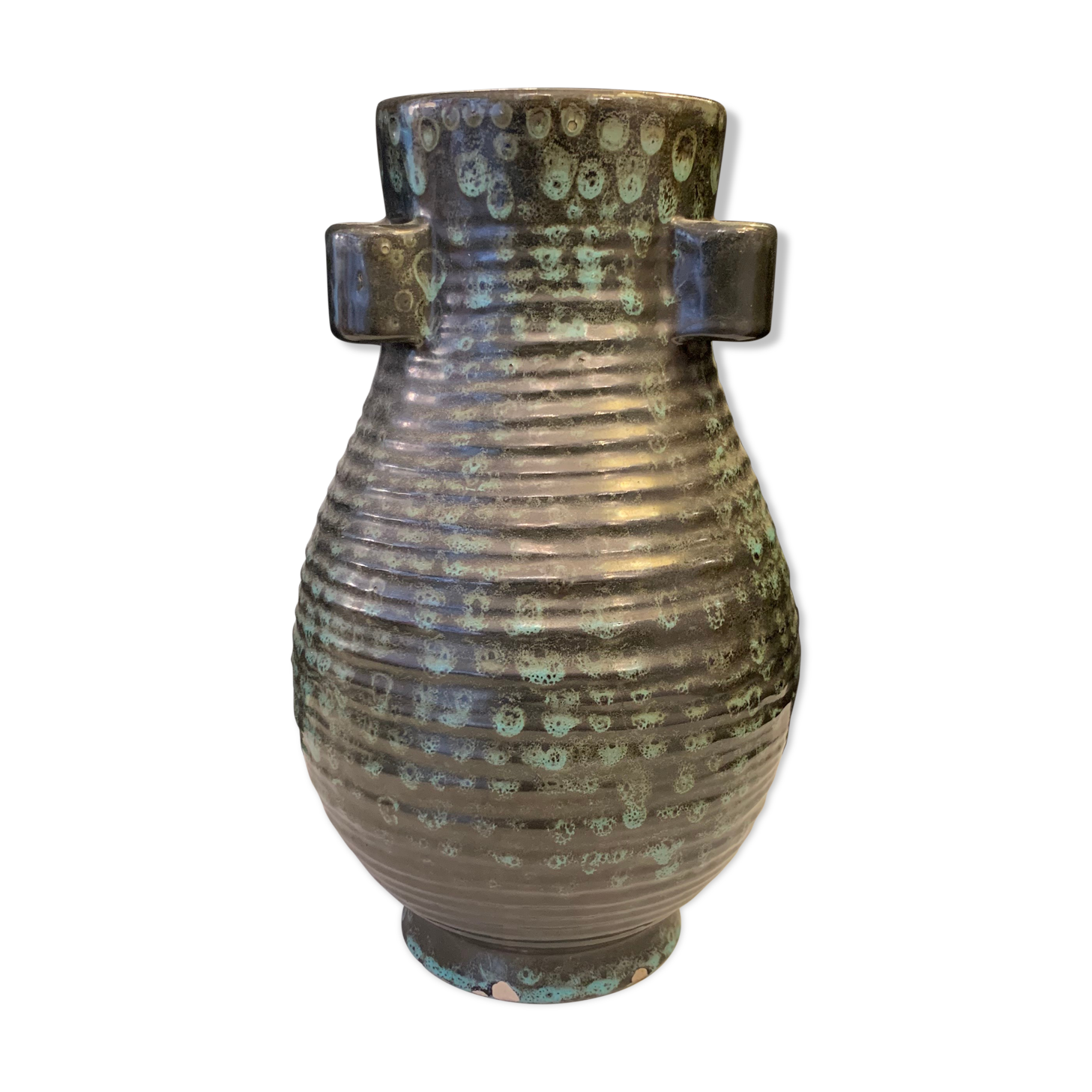 Céramique 1950 vase Accolay