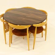 Service de table Heart, conçu par Hans Wegner pour Fitz Hansen, Danemark, années 1960