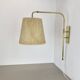 XXL adjustable Brass Wall Light Italy, 1950s