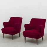 Gustavo Pulitzer Finali pour Cassina, paire de fauteuils, Italie, 1955