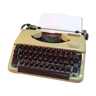 Vintage mechanical typewriter Olympia Splendid 66