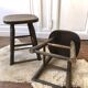 Paire de tabourets rustiques chic