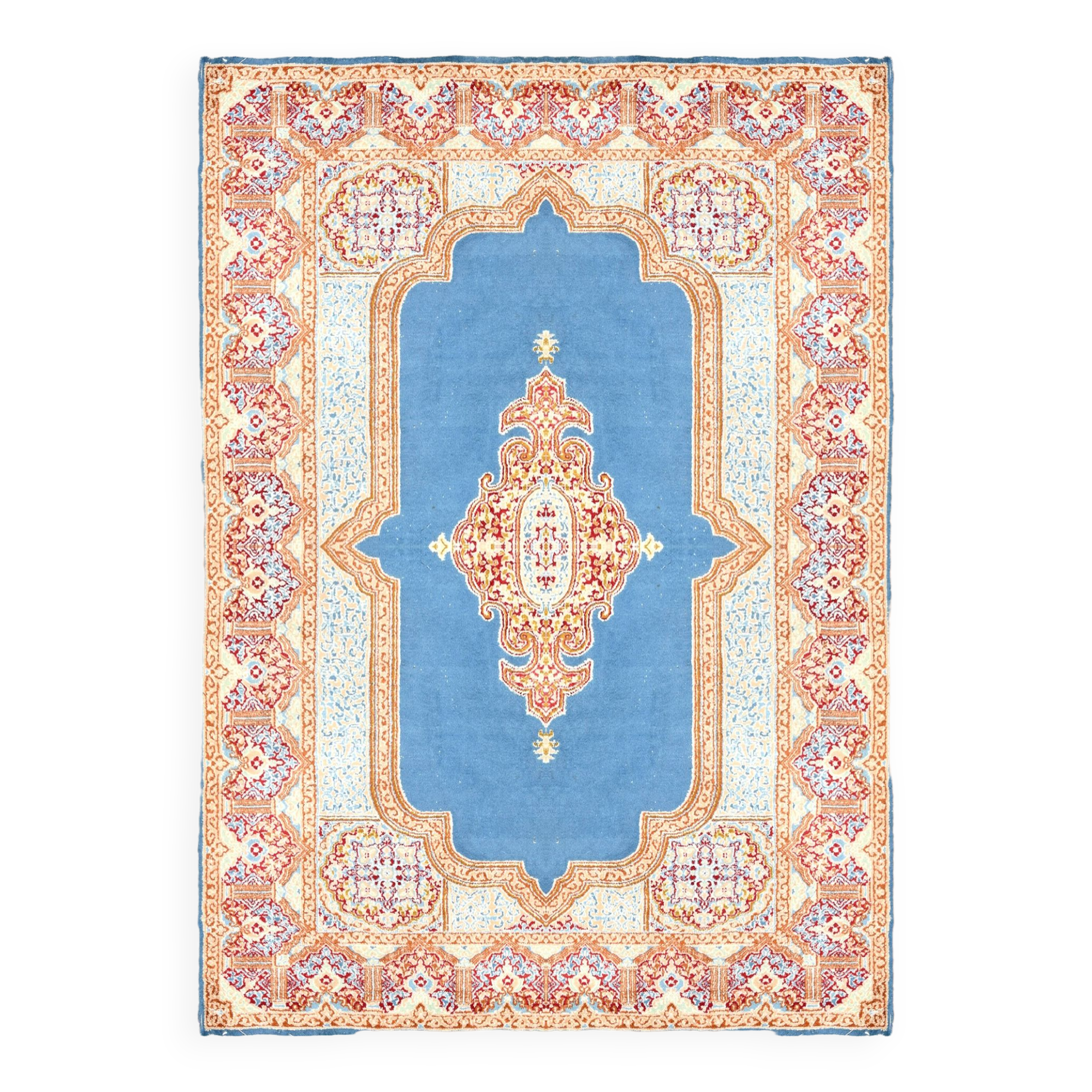 Oriental Persian Iran Kirman rug: 1.84 x 2.86 meters