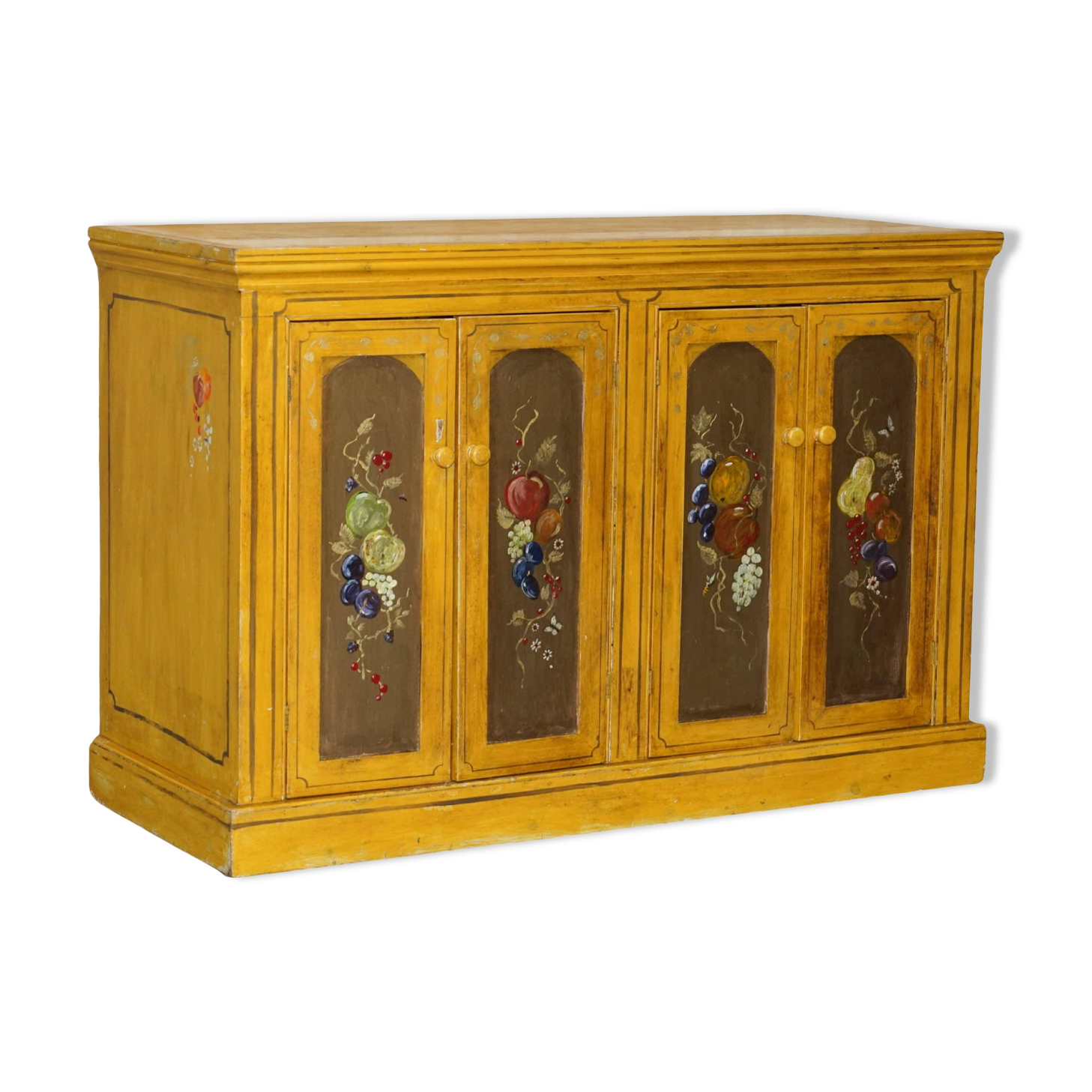 French antique steward's buffet circa 1860 in pine.