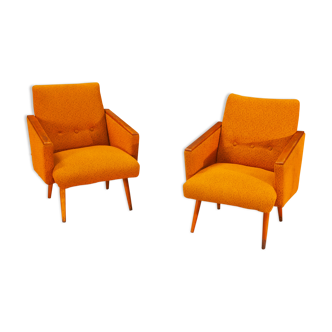 Paire de fauteuil tchécoslovaque 1960