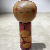 Rare creative kokeshi doll by master Uzuki Hakuhou.
