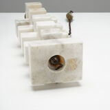 Modernist marble lamp circa 1970