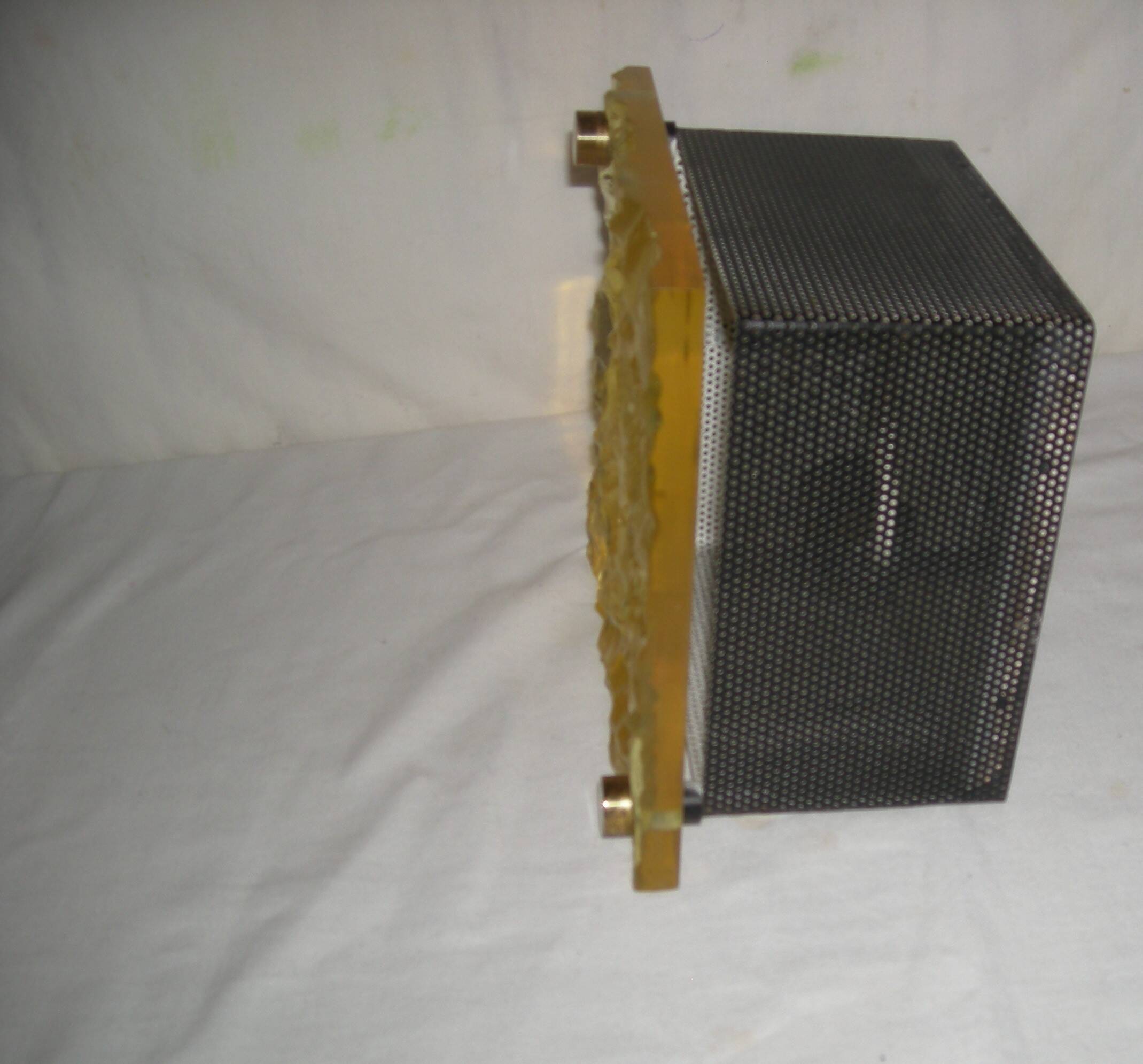 Perforated wall light Dallux - Polydécor from the 1960s